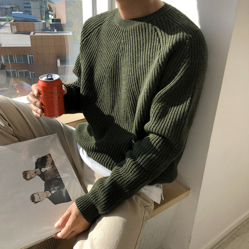 Pine Green Sweater