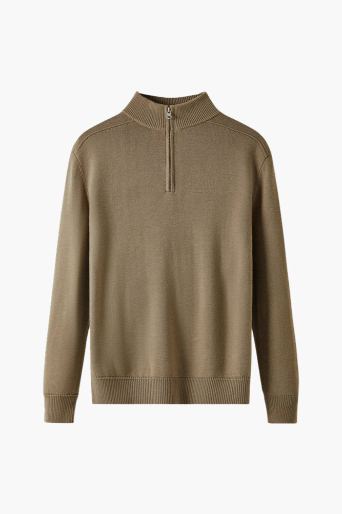 Merino Wool Zip Up