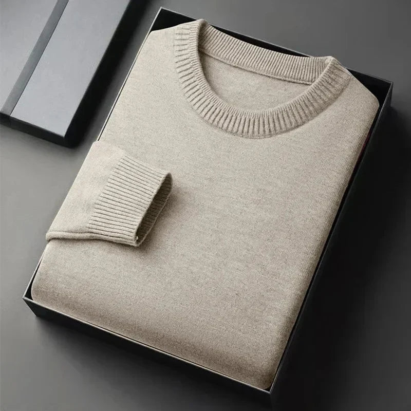 Pure Cashmere Crewneck Sweater