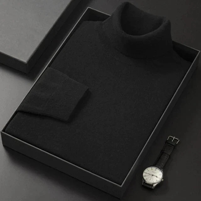 100% Cashmere Signature Turtleneck