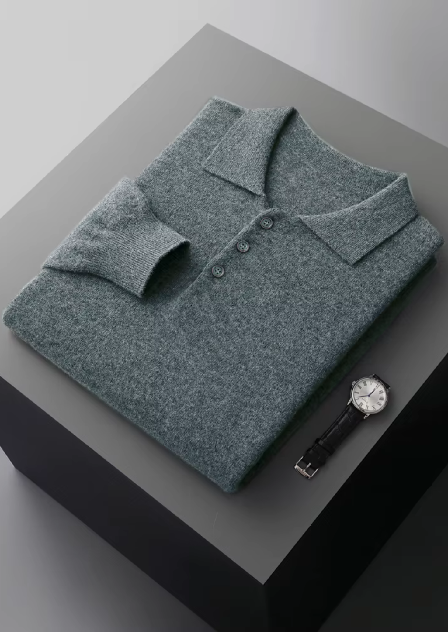 NOBA WOOL CLASSIC SWEATER POLO
