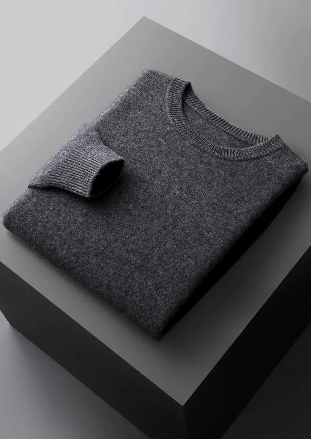 Pure Extra-Fine Merino Wool Classic Crewneck