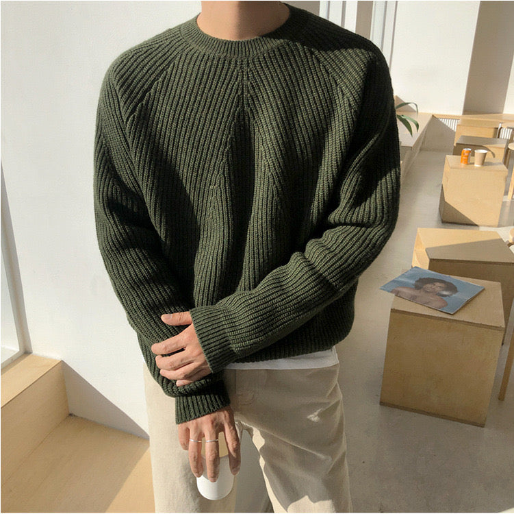 Pine Green Sweater
