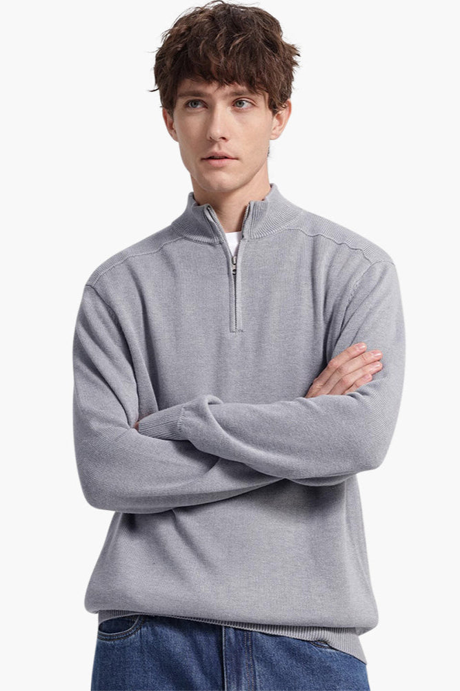 Merino Wool Zip Up