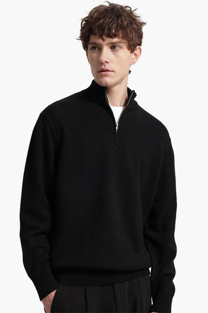 Merino Wool Zip Up