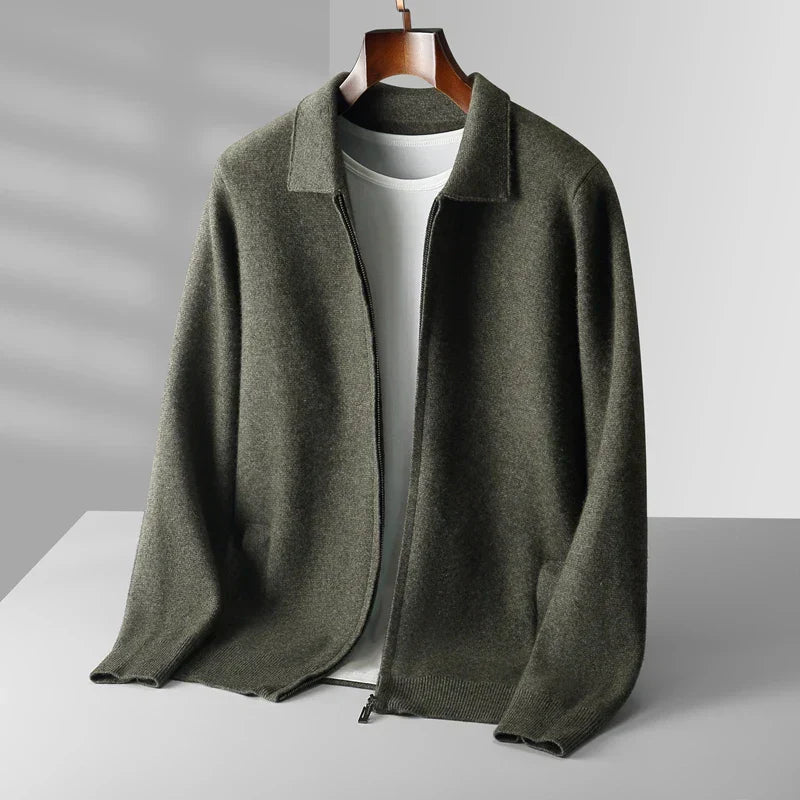 Autumn Wool Cardigan
