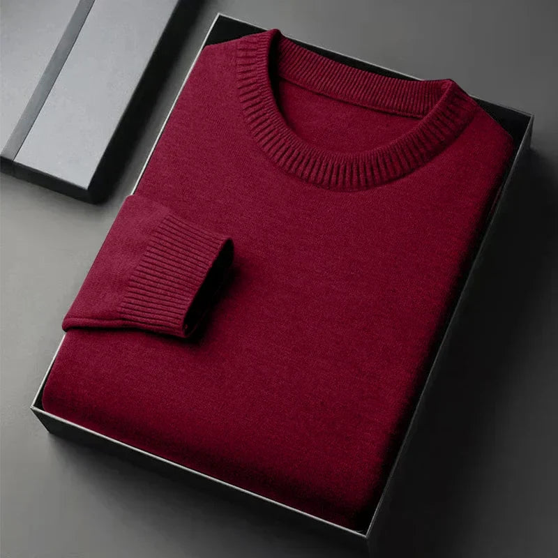 Pure Cashmere Crewneck Sweater