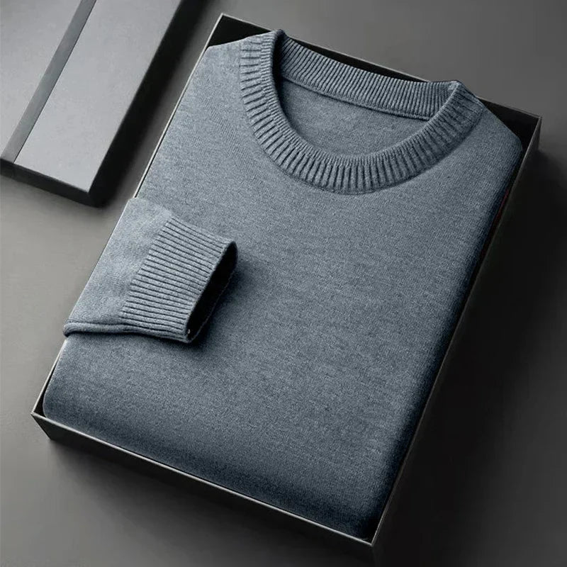 Pure Cashmere Crewneck Sweater